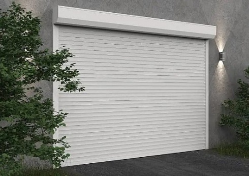Автоматические рулонные ворота для гаража серии Алютех Prestige с алюминиевым профилем AR/555N с доставкой в Каменске-Шахтинском 